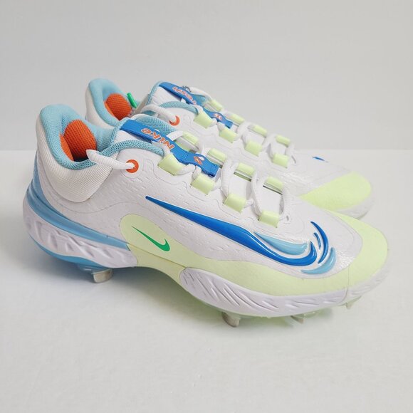 NEW Nike Alpha Huarache Elite 4 Baseball Cleats FB9121-104 Size 7 White main image 5